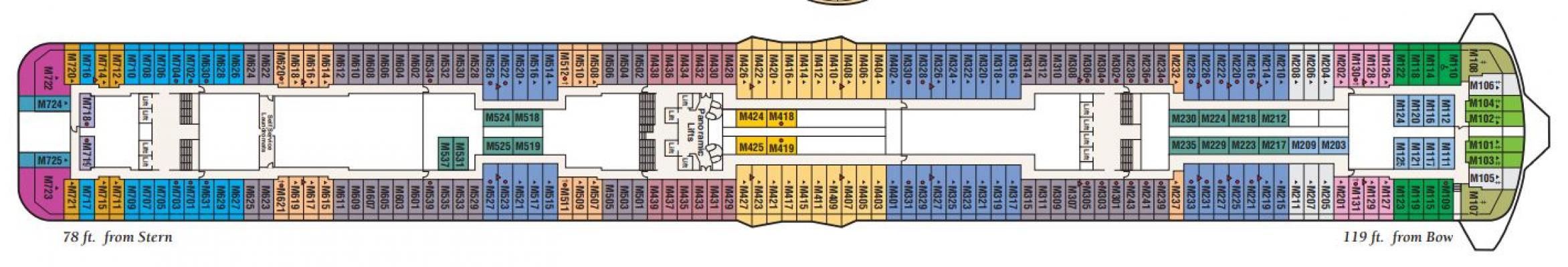 Cubierta 15 Discovery Princess