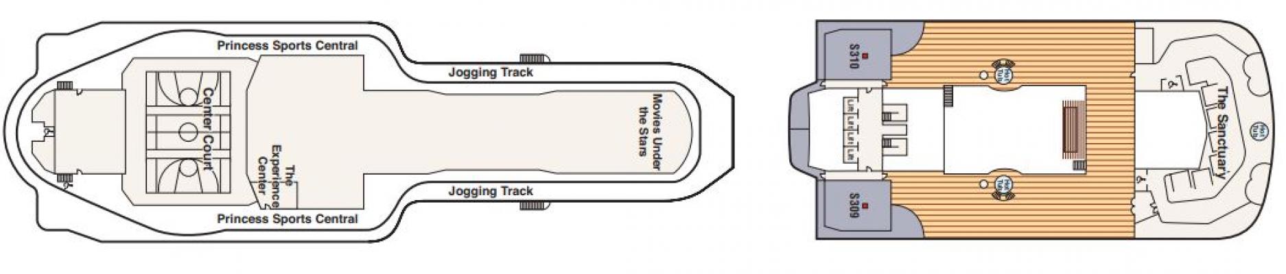 Cubierta 18 Discovery Princess