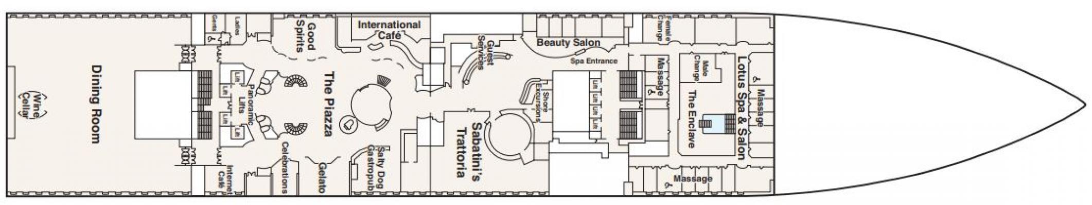 Cubierta 5 Discovery Princess