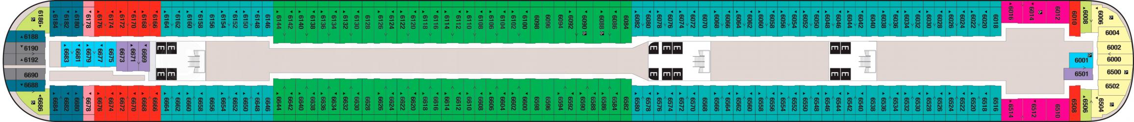 Cubierta 6 Disney Fantasy