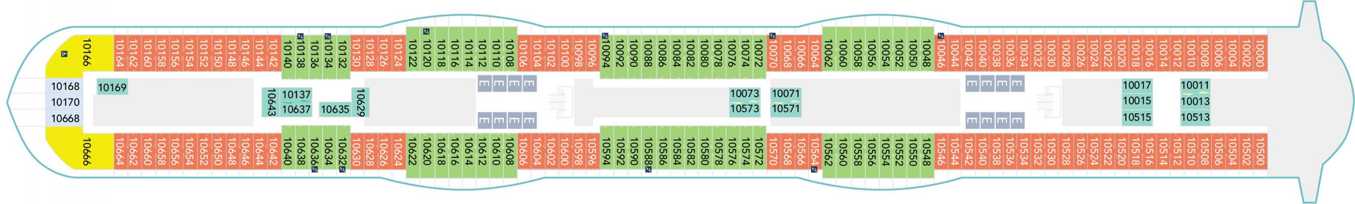 Cubierta 10 Disney Treasure