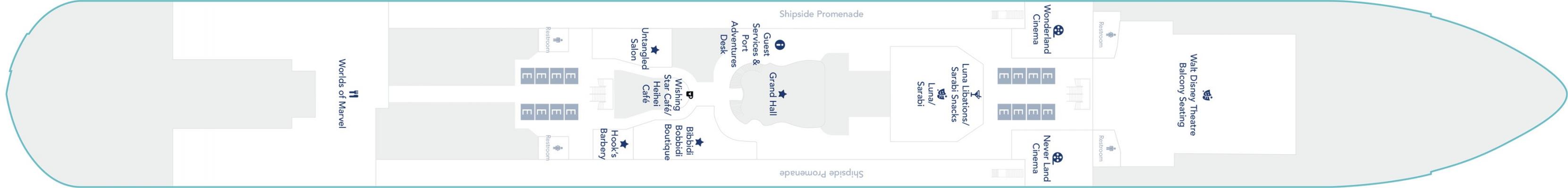 Cubierta 4 Disney Treasure