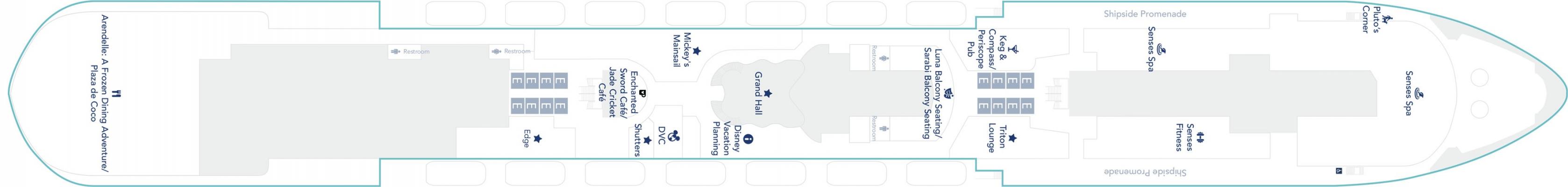 Cubierta 5 Disney Treasure