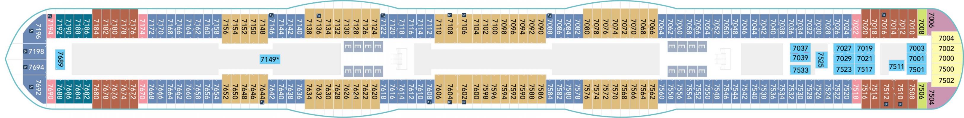 Cubierta 7 Disney Treasure