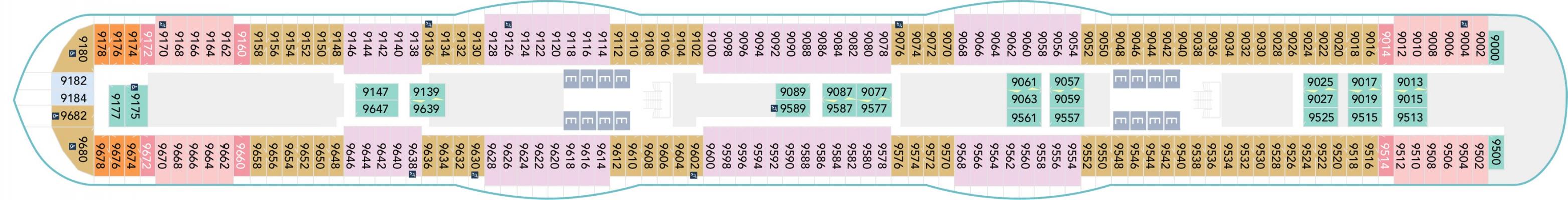 Cubierta 9 Disney Treasure