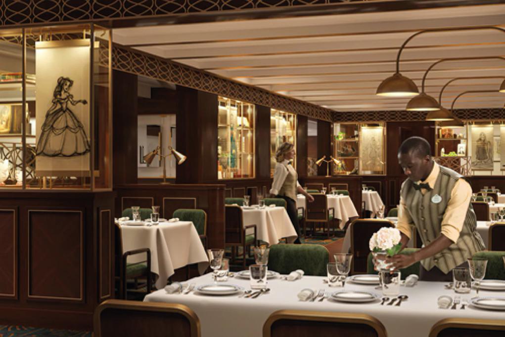 Camarote Restaurante 1923 - Disney Treasure