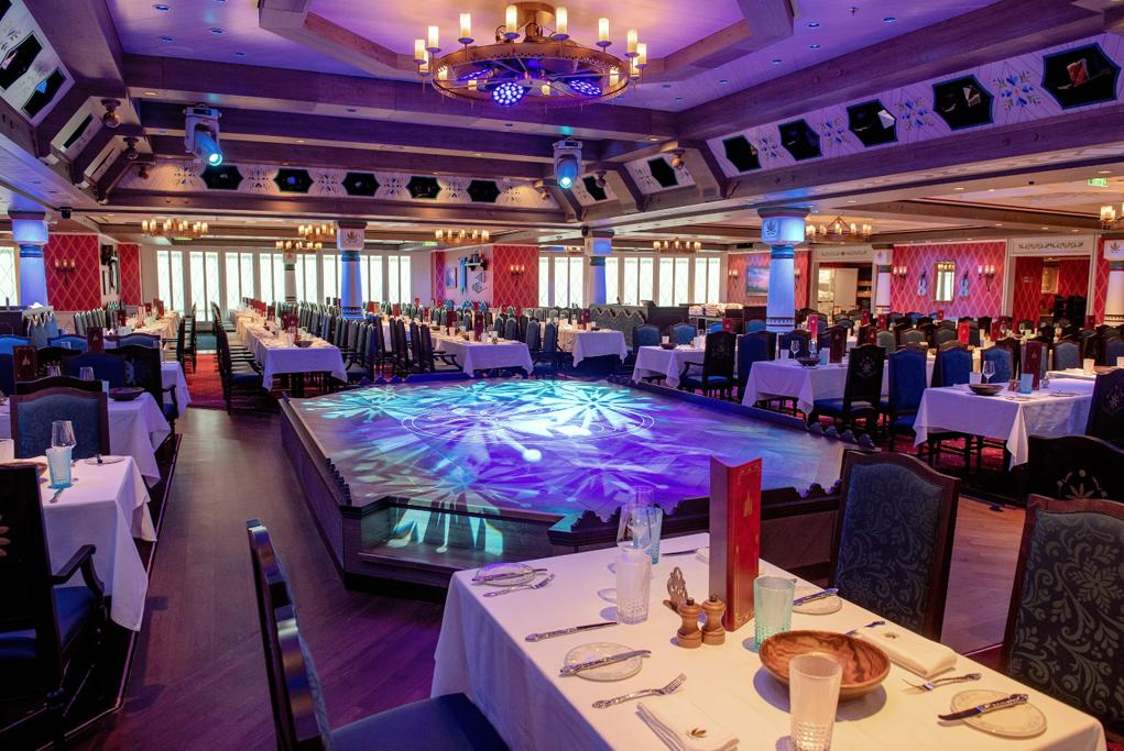 Restaurante Arendelle Disney Wish