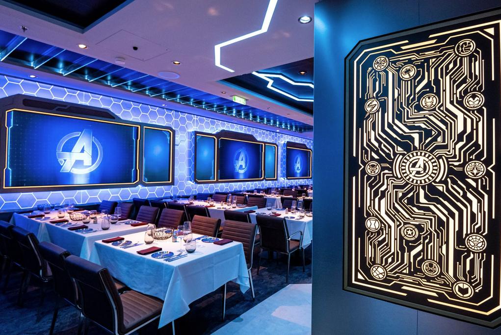 Restaurante The Worlds of Marvel Disney Wish