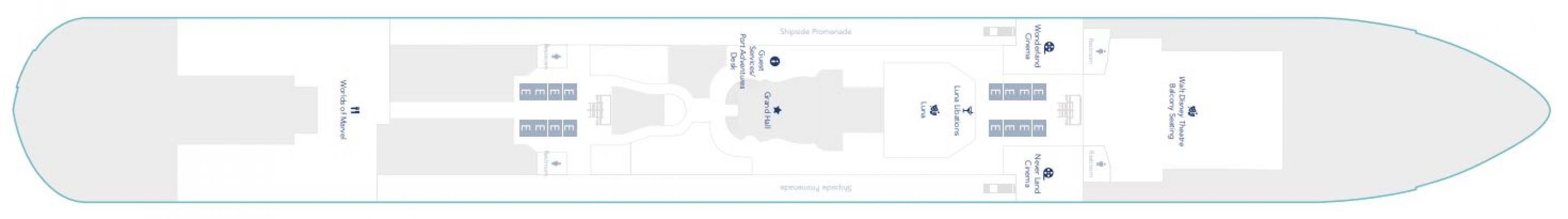 Cubierta 4 Disney Wish