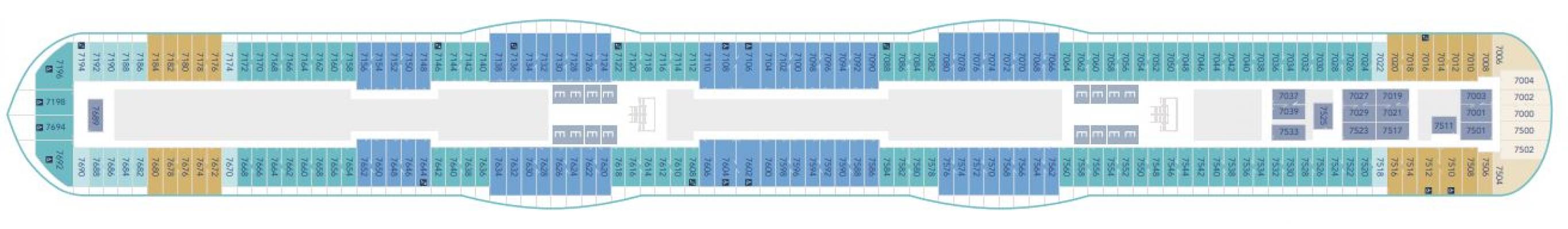 Cubierta 7 Disney Wish