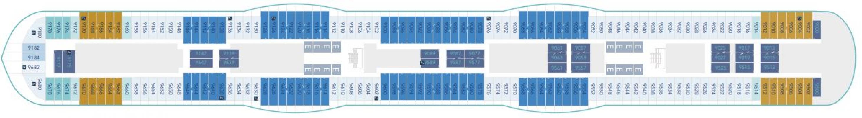 Cubierta 9 Disney Wish