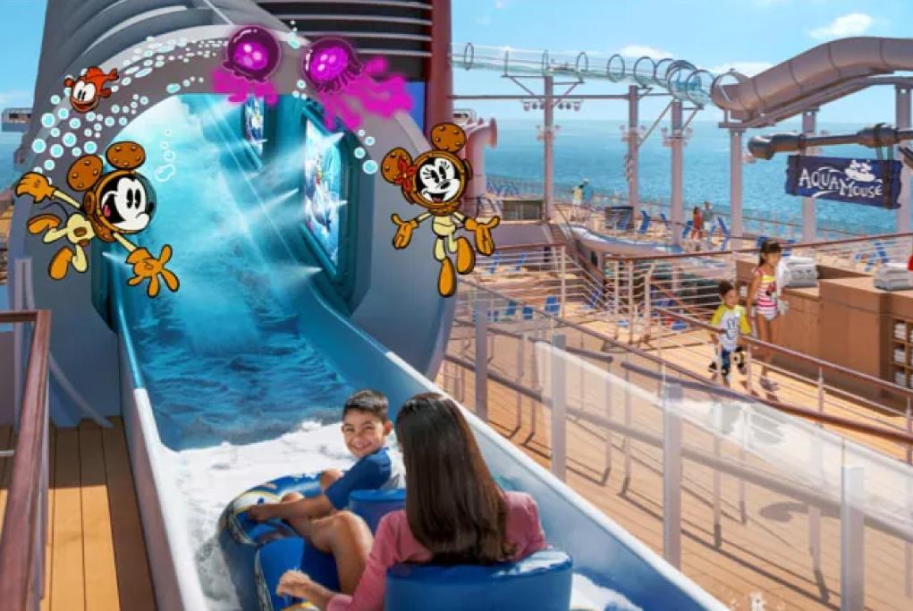 Camarote AquaMouse - Disney Wish