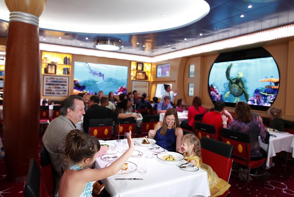 Restaurante Animator´s Palate Disney Fantasy