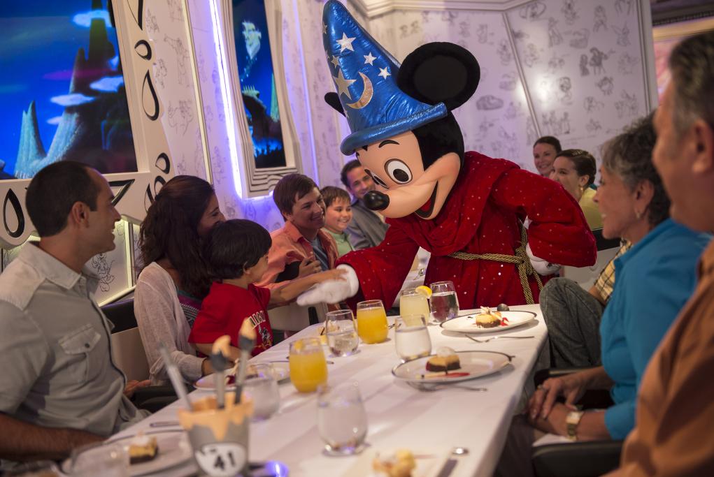 Restaurante Animator´s Palate Disney Magic