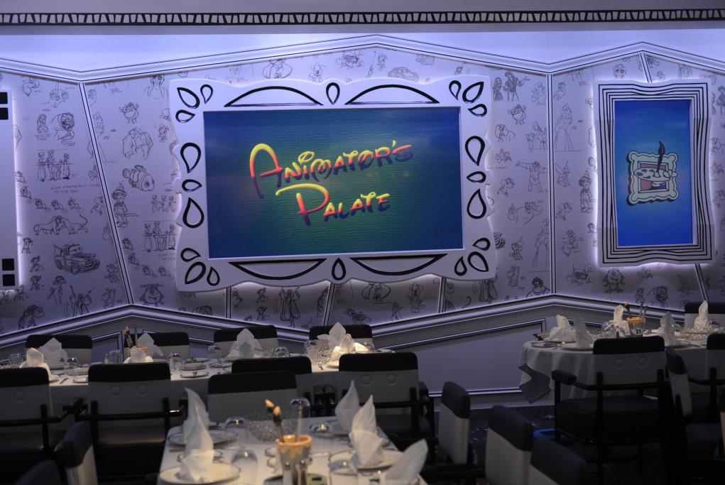 Restaurante Animator´s Palate Disney  Wonder
