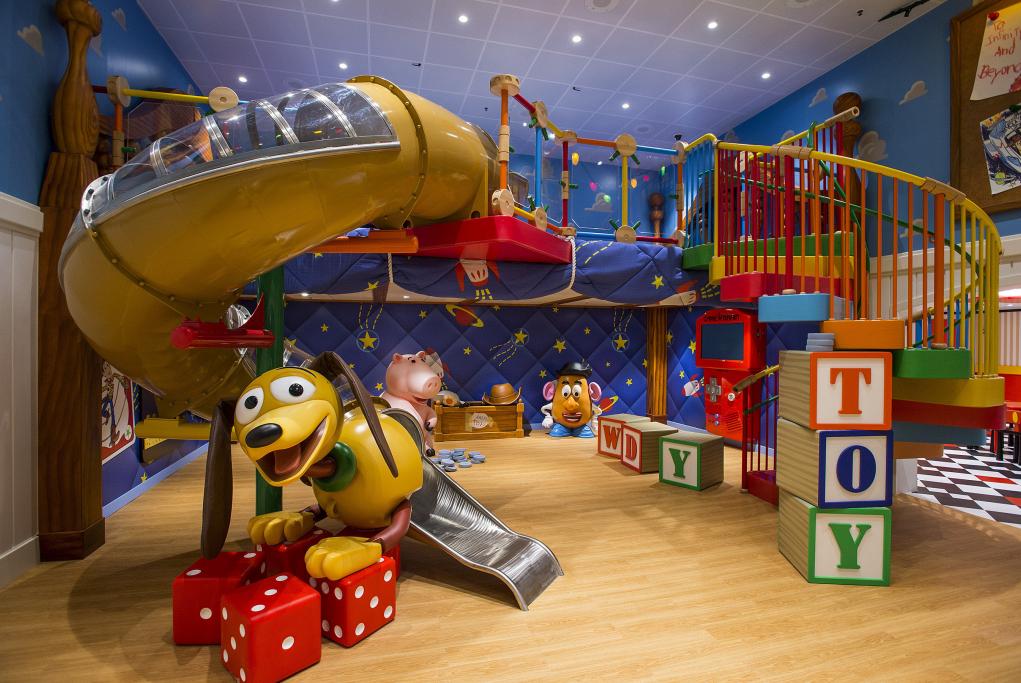 Zona de niños Andy´s Room Disney  Wonder