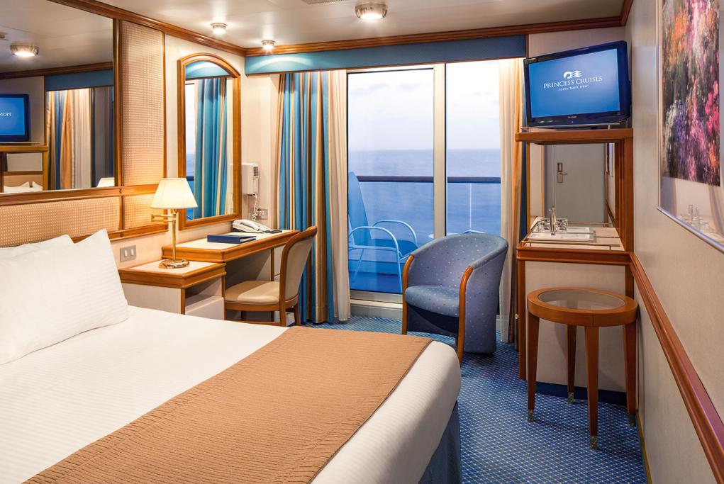 Camarote con balcón Emerald Princess