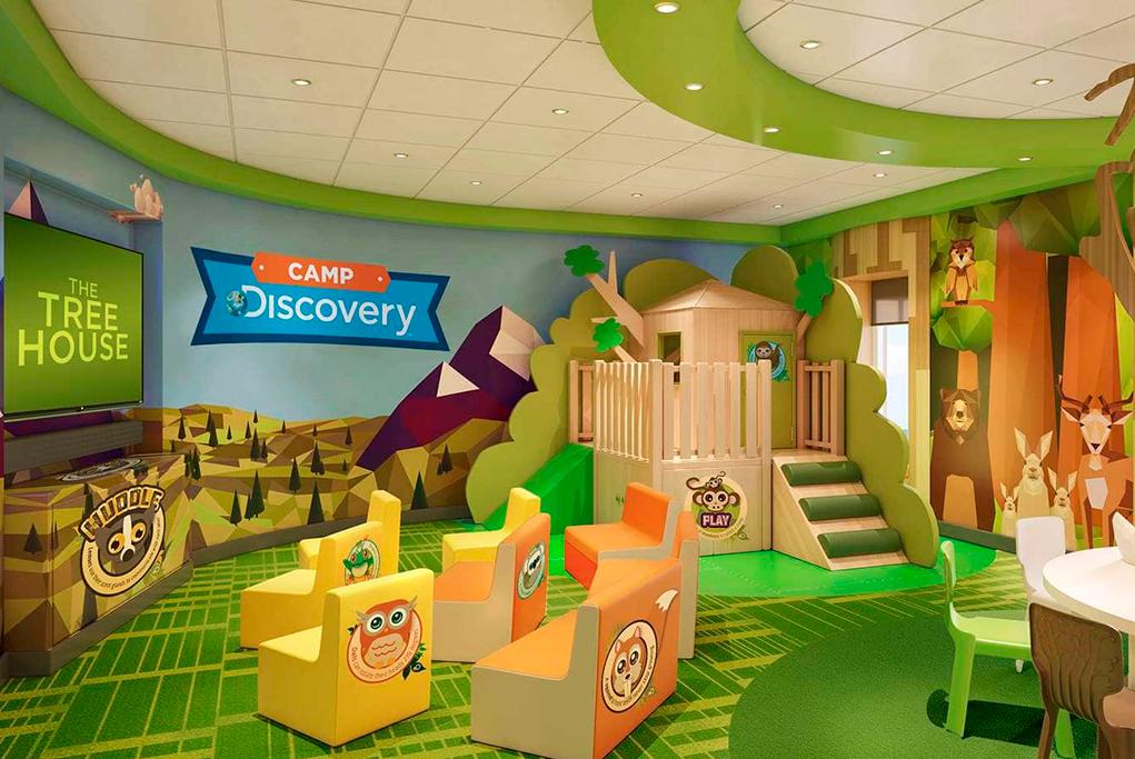 Camarote Camp Discovery - Enchanted Princess