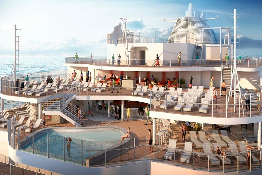 Zona de Piscinas Enchanted Princess