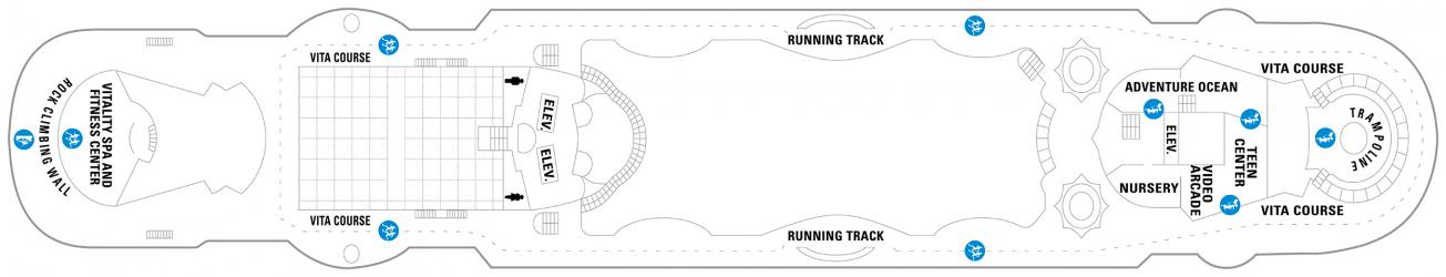 Cubierta 10 Enchantment of the Seas
