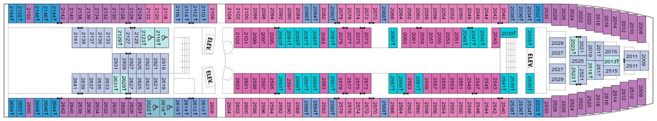 Cubierta 2 Enchantment of the Seas