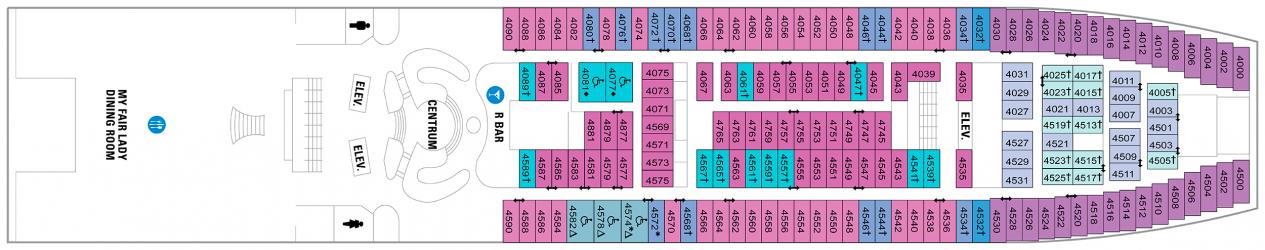 Cubierta 4 Enchantment of the Seas