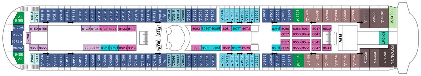 Cubierta 8 Enchantment of the Seas