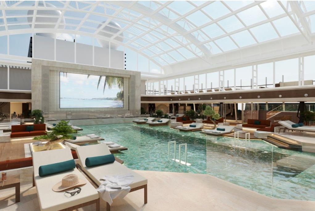 Camarote Piscinas a bordo - Explora I