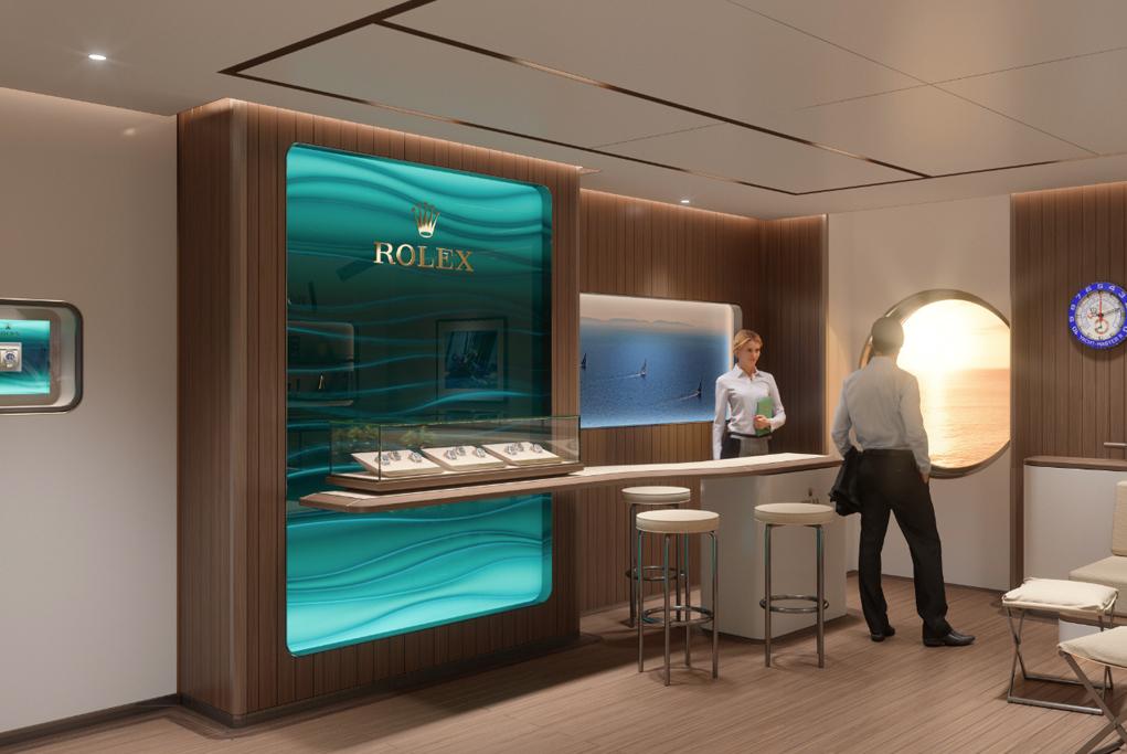 Camarote Tienda "Rolex at Sea" - Explora I