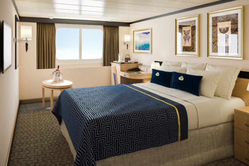 Camarote exterior Queen Elizabeth