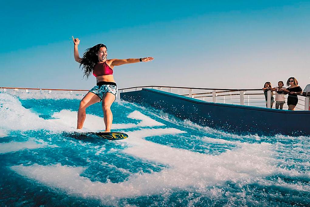 Simulador FlowRider Mariner of the Seas