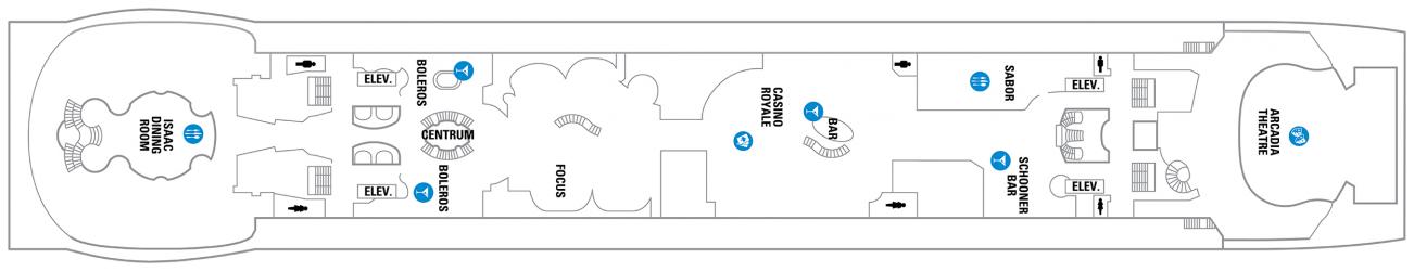 Cubierta 4 Freedom of the Seas