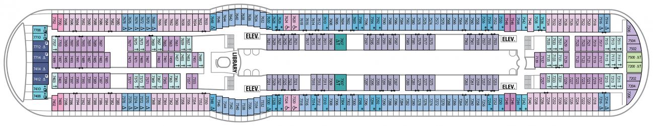 Cubierta 7 Freedom of the Seas