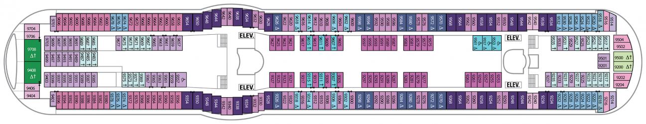 Cubierta 9 Freedom of the Seas