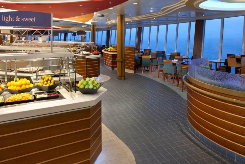 Restaurante buffet Windjammer Freedom of the Seas