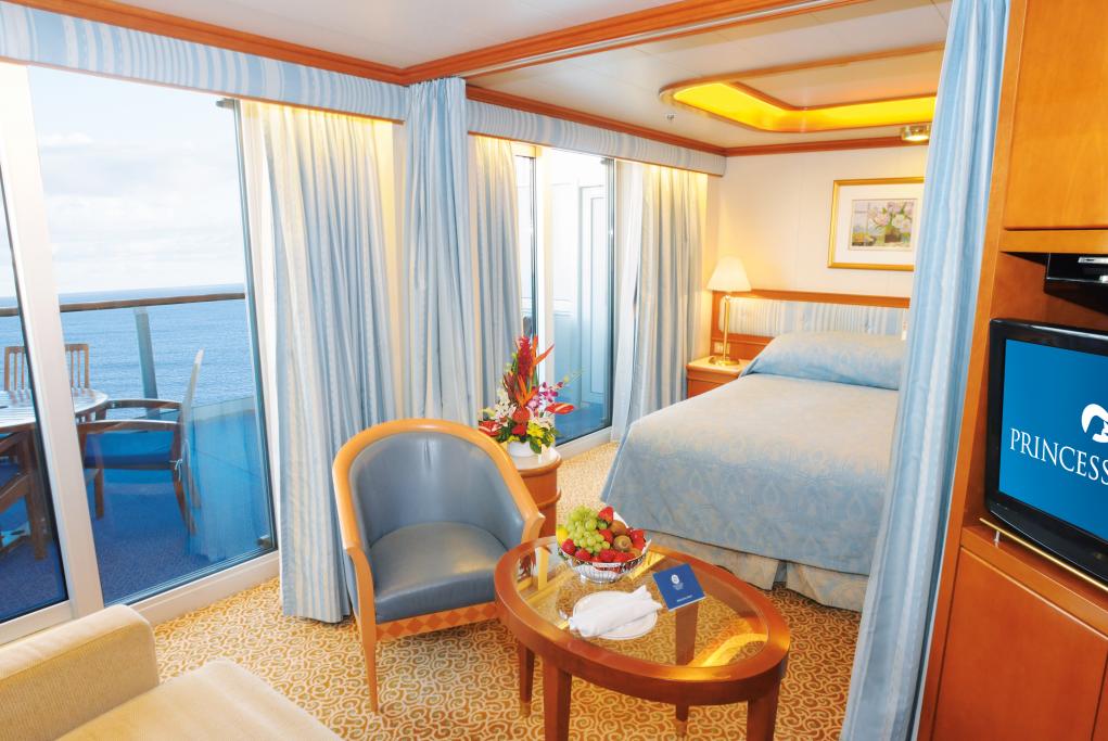 Suite con balcón Golden Princess