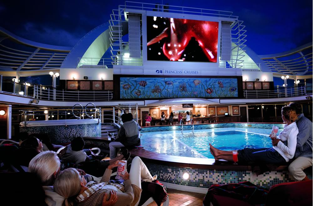Movies Under the Stars Grand Princess