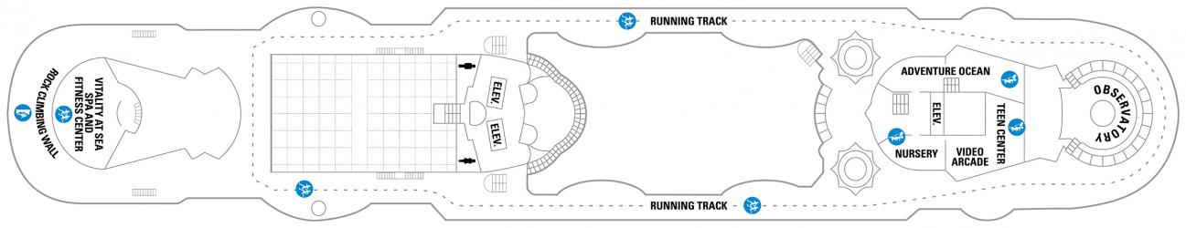 Cubierta 10 Grandeur of the Seas