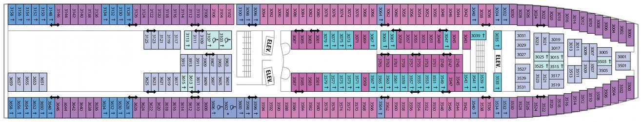 Cubierta 3 Grandeur of the Seas