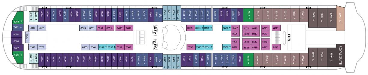 Cubierta 8 Grandeur of the Seas