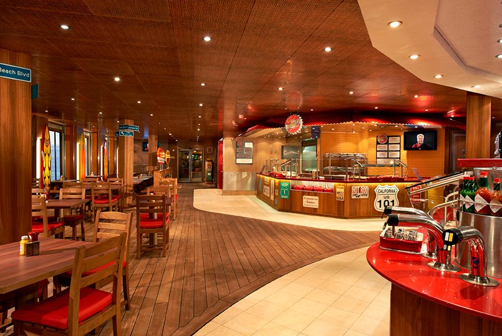 Camarote Hamburguesas Guy’s - Carnival Spirit