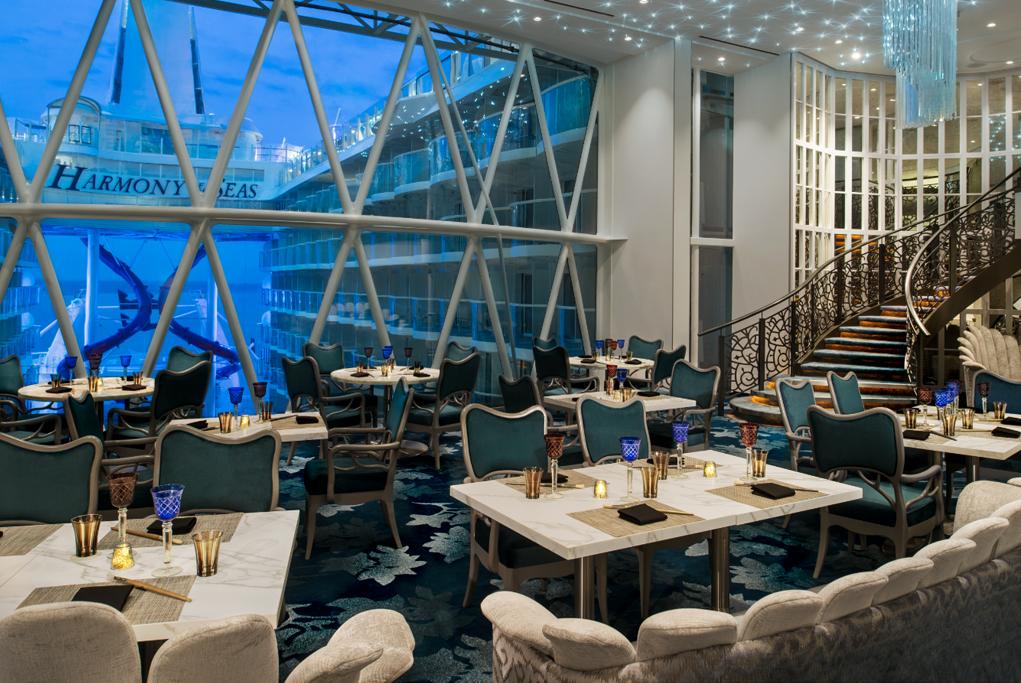 Restaurante Wonderland Harmony of the Seas
