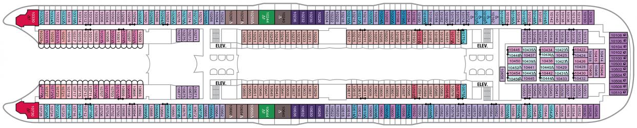 Cubierta 10 Harmony of the Seas