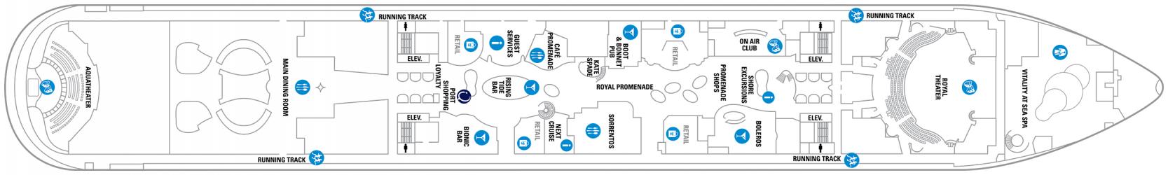 Cubierta 5 Harmony of the Seas
