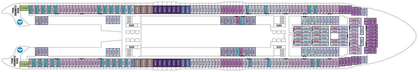 Cubierta 7 Harmony of the Seas