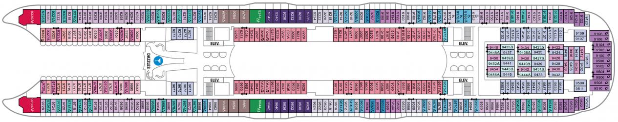 Cubierta 9 Harmony of the Seas