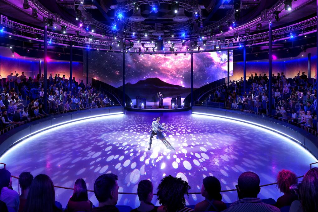 Pista de patinaje Absolute Zero Icon of the Seas