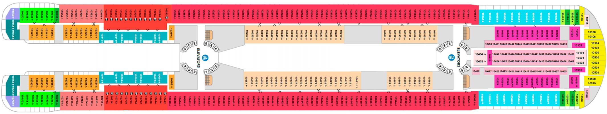 Cubierta 10 Icon of the Seas