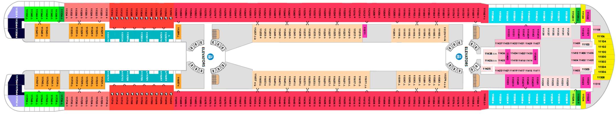 Cubierta 11 Icon of the Seas