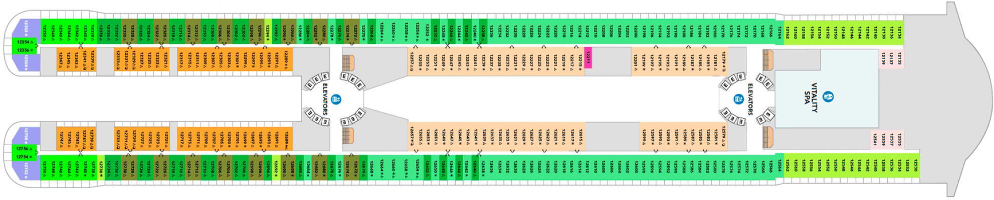 Cubierta 12 Icon of the Seas